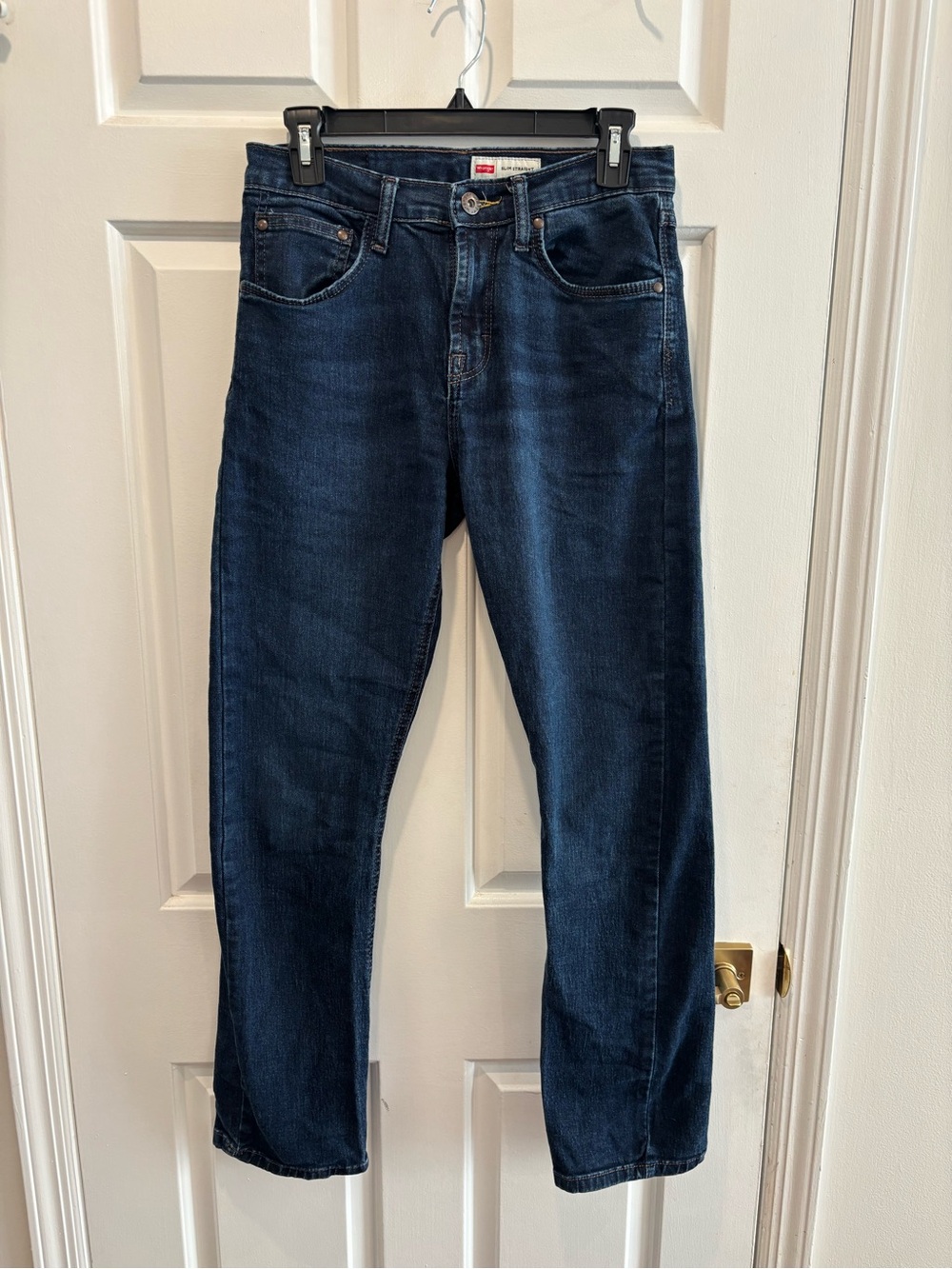 Wrangler Slim Straight Blue Jeans